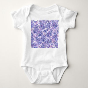 Body Violette aquarelle fleurs lilas