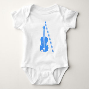 Body Violon - bleu layette