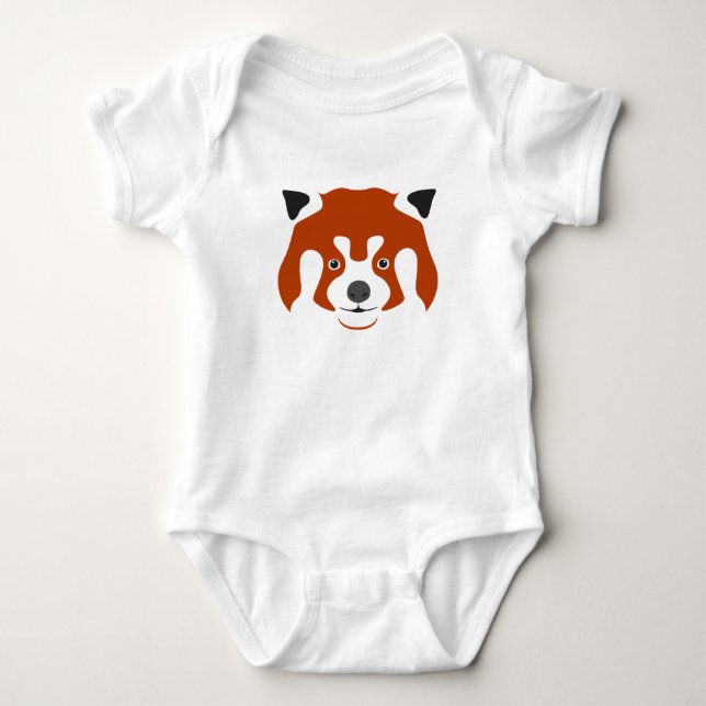 BODY VISAGE DE PANDA ROUX (Devant)