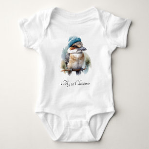 Body Vœux de Kookaburra d'hiver, personnalisé