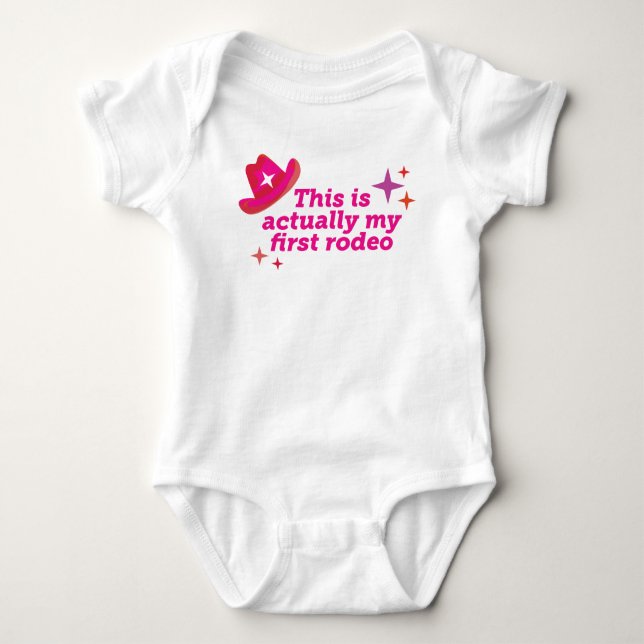 Body Voici En Fait Mon Premier Rodéo (Devant)