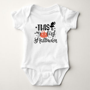 Body Voici mon premier Citrouille d'Halloween