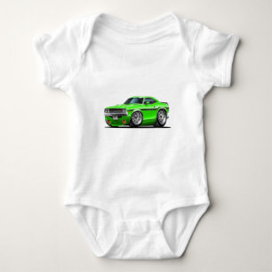Body Voiture 1970-72 verte de challengeur