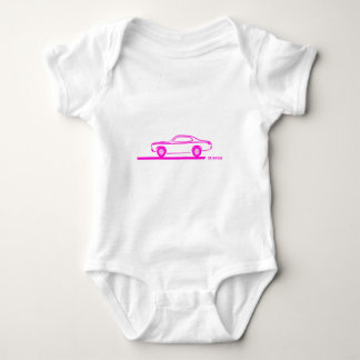 Body Voiture 1970-74 rose de chiffon