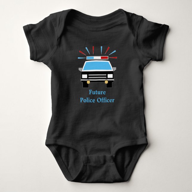 Body Voiture de police | Personnalisé | futur officier  (Devant)