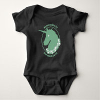 Votre texte Licorne Zombie Vert