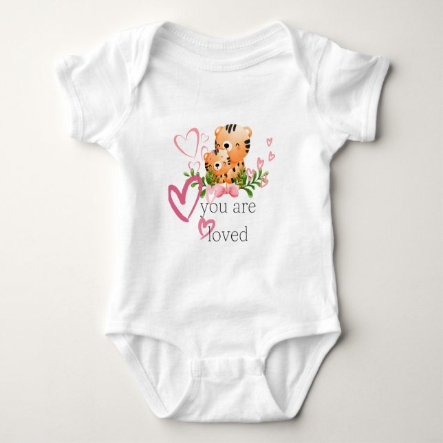 Body Vous êtes adoré Tiger Bodysuit (Devant)