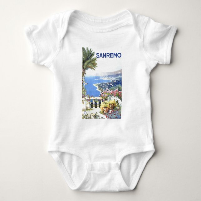 Body Voyage en Europe Italie San Remo Vintage (Devant)
