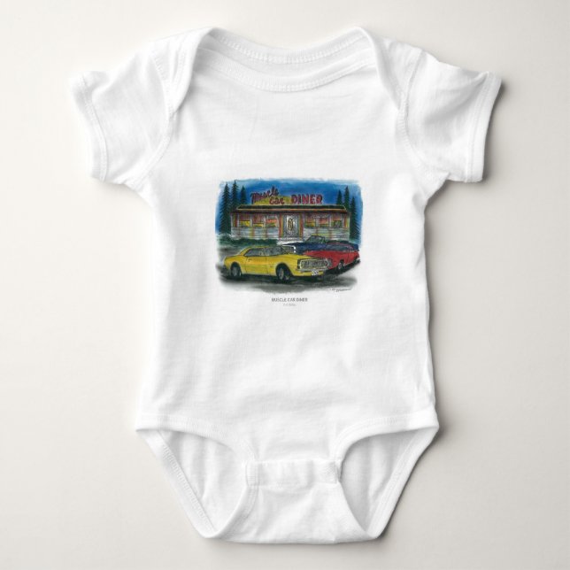 BODY WAGON-RESTAURANT DE VOITURE DE MUSCLE (Devant)