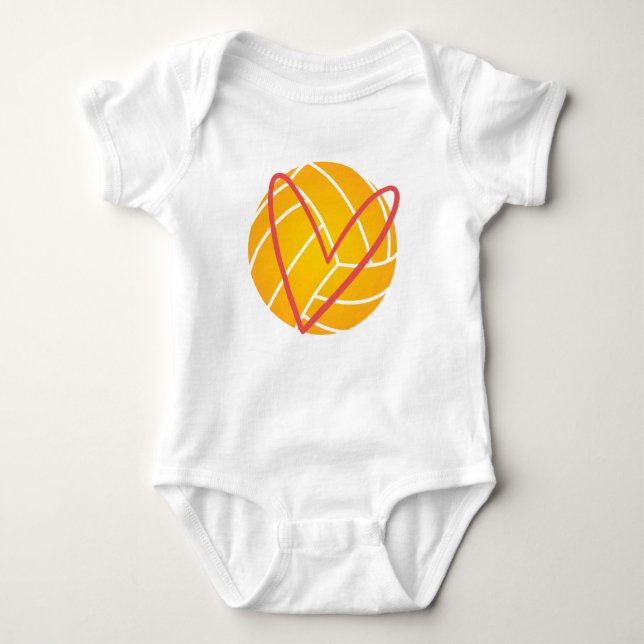 Body Water Polo Ball Heart Baby (Devant)