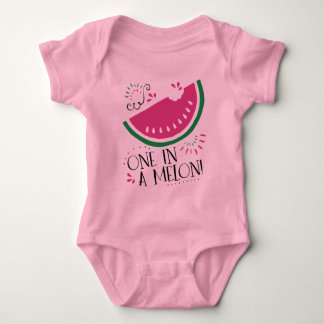 Body Watermelon One in a Melon Baby Romper