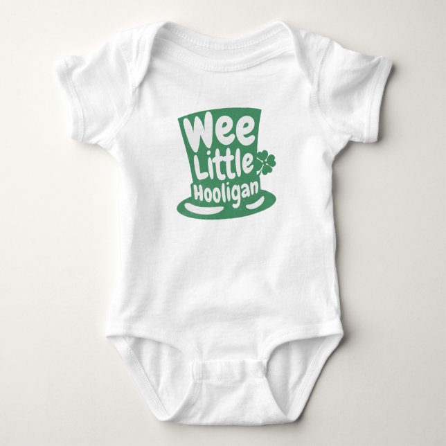 Body Wee Little Hooligan St. Patrick's Day Irish (Devant)