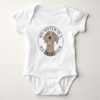 Weimaraner Big Sister