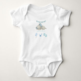 Body Welcome Little One Baby Bodysuit – Adorable Elepha