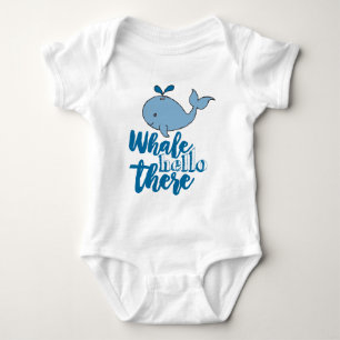 Body Whale Hello There Whale Cartoon mignonne Baby Whal