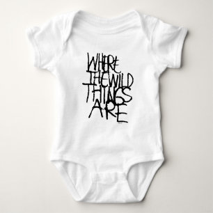 Body Where the Wild Things Are Manuscrite