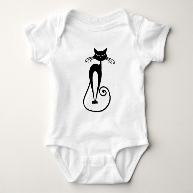 Body Whimsical Skinny Chat noir (Devant)