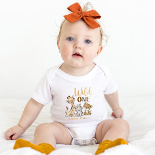 Body Wild One 1st Birthday Baby Bodysuit