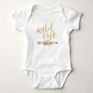 Body Wild One First Birthday Baby Girl Birthday Outfit
