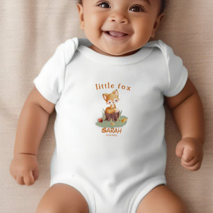 Body Woodland Autumn Baby Fox Personnalisé