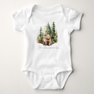 Body Woodland aventure attend un cadeau baby shower