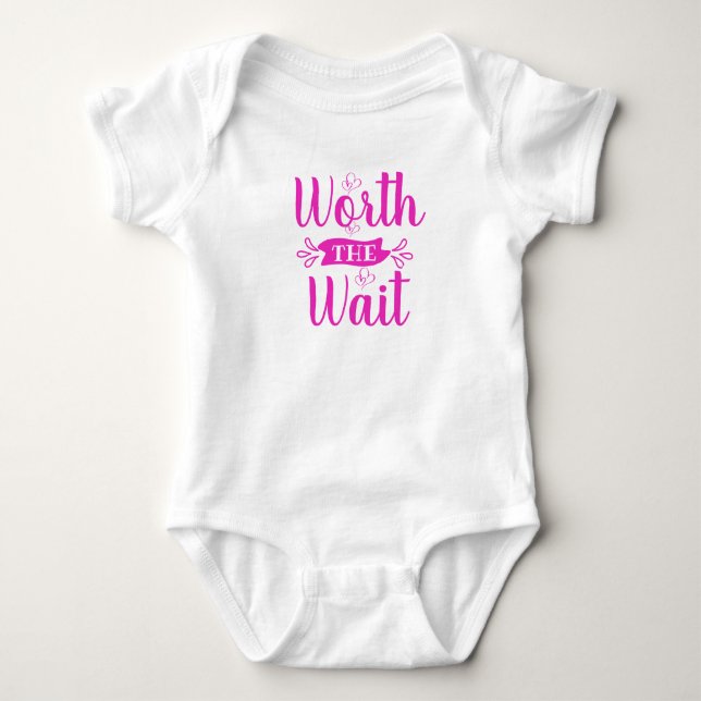 Body Worth The Wait, avec Coeurs, rose pourpre sur (Devant)