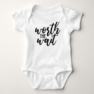 Body Worth the Wait Baby Bodysuit - Sweet Baby