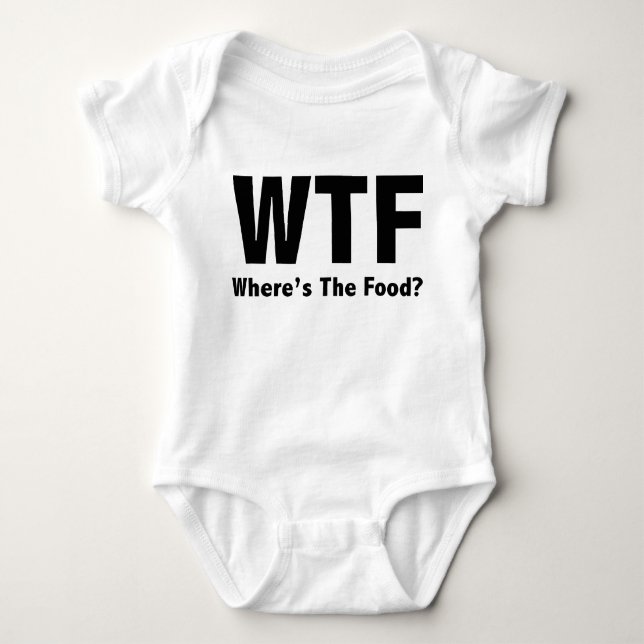 Body WTF Où est The Food ? (Devant)