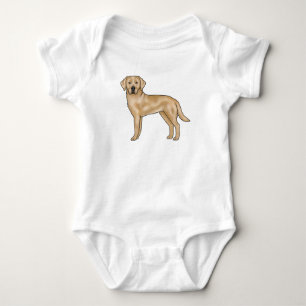 Body Yellow Labrador Retriever caricature Lab Chien Pup