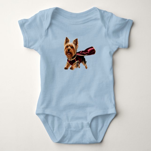 Body Yorkie Superhero Mignon  (Devant)