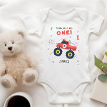 Body Young Wild Et Une Voiture Monster Pour Enfants 1Er<br><div class="desc">Young Wild And One 1st Birthday Kids Monster Car Trucks Birthday Baby Bodysuit présente un camion monstre mignon et coloré avec le texte "Young, wild and one" dans le script de typographie moderne accentué avec le numéro 1 et doodles. Ci-dessous personnalisez avec votre nom personnalisé. Parfait pour les fêtes du...</div>