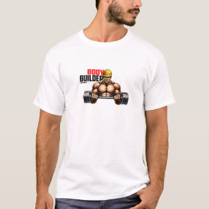 Bodybuilder. Littéralement. - T-Shirt de Gym drôle