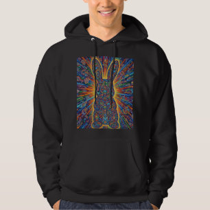 Boeuf cosmique noir Sweat - shirt à capuche