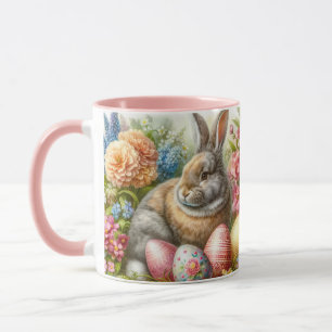 Boeuf de Pâques lapin doux café Mug