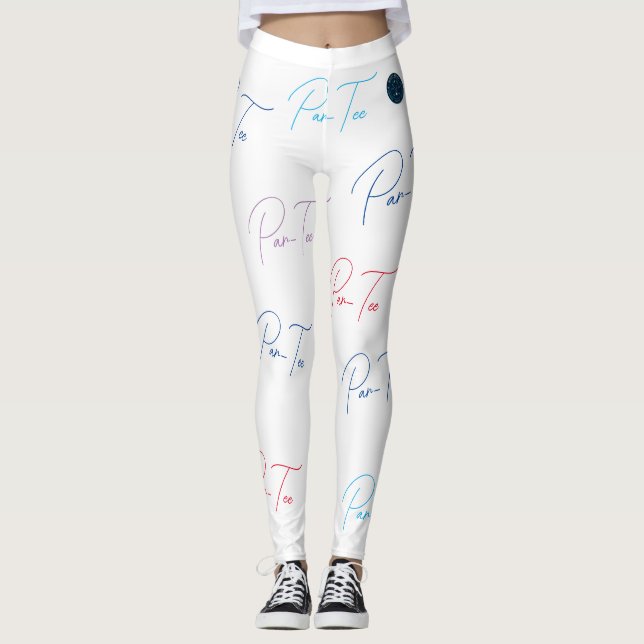 Bogey Bros Vêtements de golf Leggings Amusants Par (Devant)