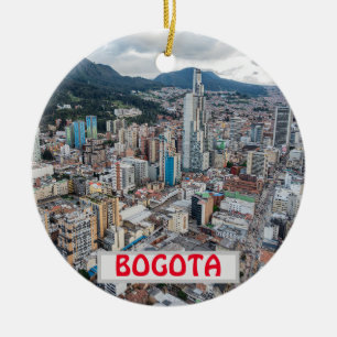 Bogota Colombie Ornement de Noël panoramique