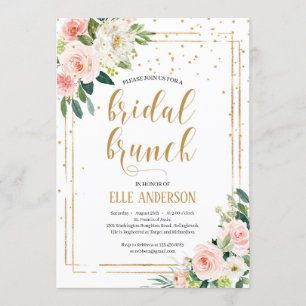 Bohème Bohème Bridal Brunch Boho Invitation
