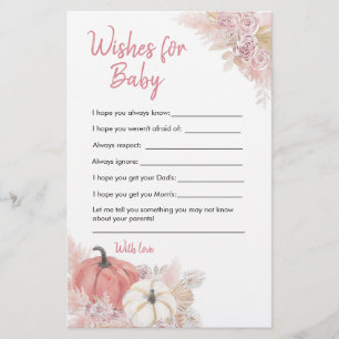 Bohème Chute dans l'amour Citrouilles souhaits pou