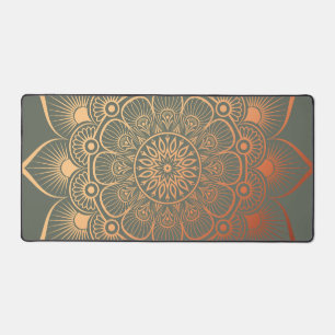 Bohème Sage Green Peach Mandala