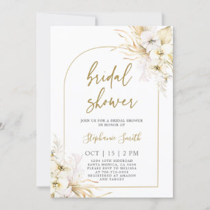 Bohême Tropics Invitation à la douche nuptiale