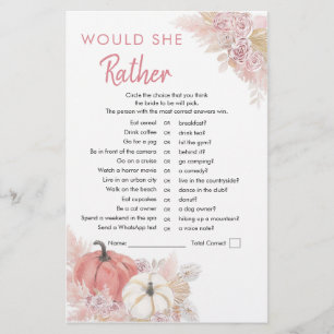 Bohemian Fall in Love Citrouille Voudrait-elle mie