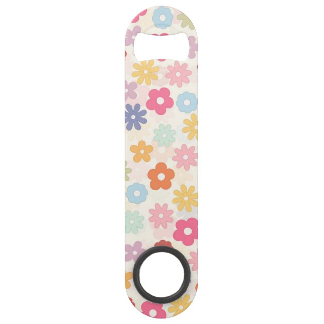 Boho 70's Retro Daisy Flowers (Devant)