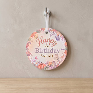 Boho Anniversaire d'Automne Citrouille Personnalis