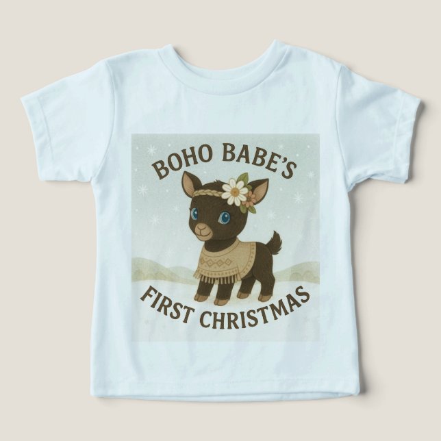 Boho Babe's First Christmas!  (Design Recto)