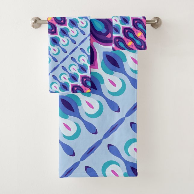 Boho bleu coloré 39 (En situation)