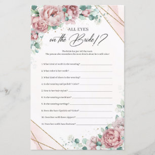 Boho Blush rose eucalyptus Tous les yeux sur la ma