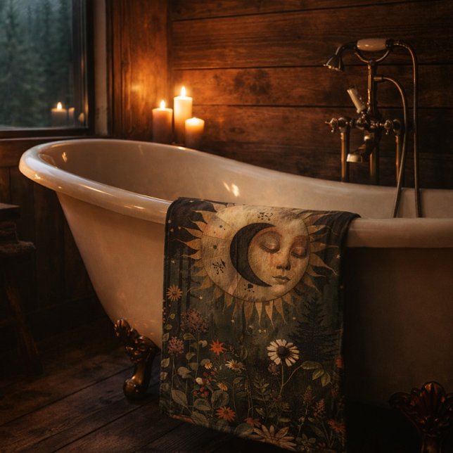 Boho Celestial Sun Moon Wildflower Garden (Créateur téléchargé)