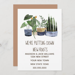 Boho   Changement d'adresse   Faire-part de déplac