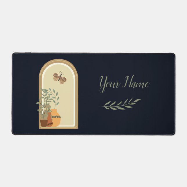 Boho Chic Élégant Serene Harmony Décoratif (Recto)