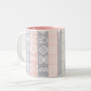 Boho-chic Ethnic Personnalisé 15e Anniversaire Mug
